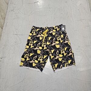 Ethika King Yellow Kamo MENS RAW EDGE SHORT...Size M